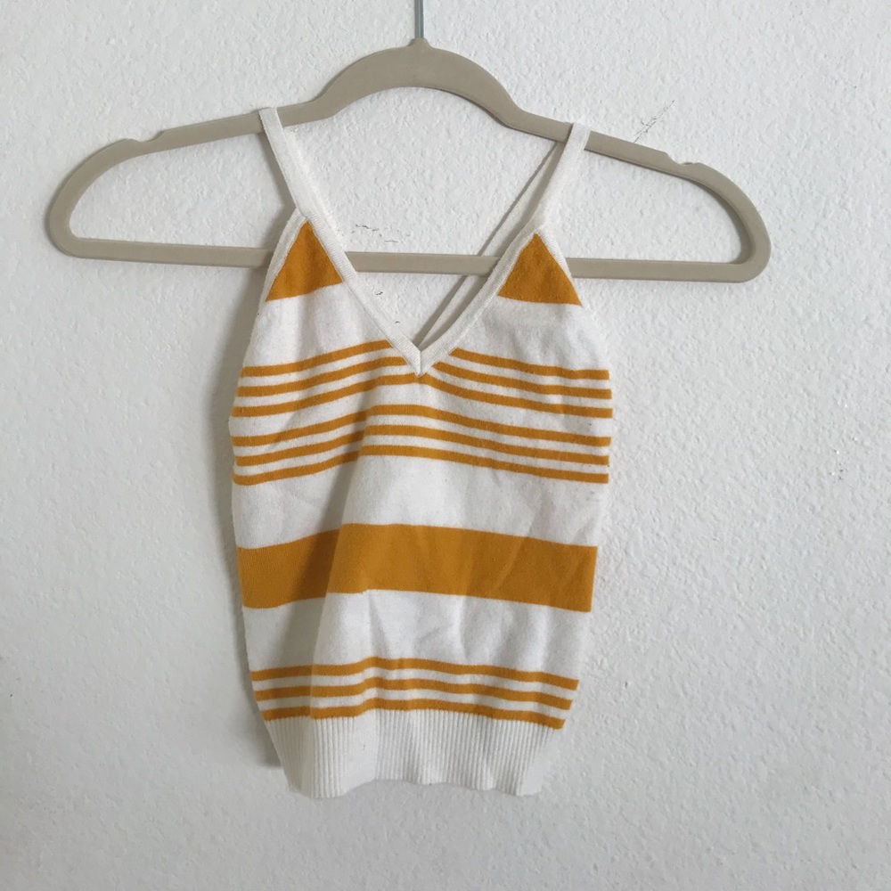 F21 CROSS BACK TANK TOP